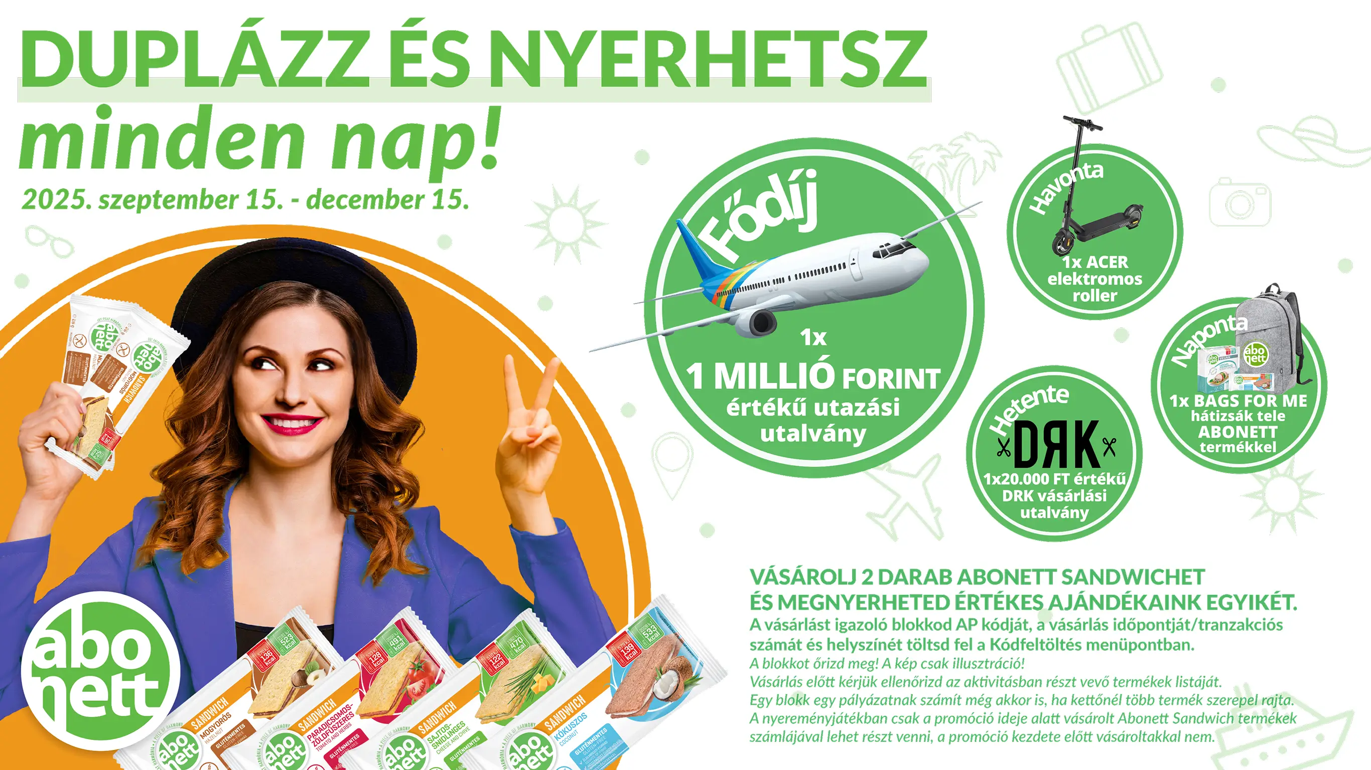 A promóció plakátképe.